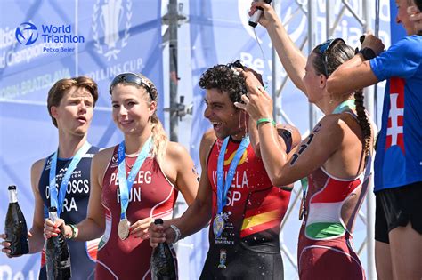 Mark Devay and Celine Kaiser crowned World Aquathlon 